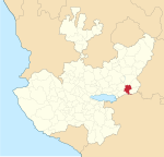 Mexico Jalisco Ayotlan location map